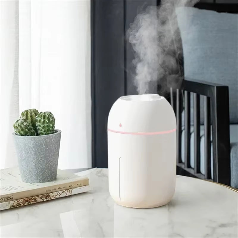 330ML Humidifier USB Mute Aromatherapy Humidifiers Diffusers for Home Ultrasonic Aroma Diffuser USB Essential Oil Atomizer Air