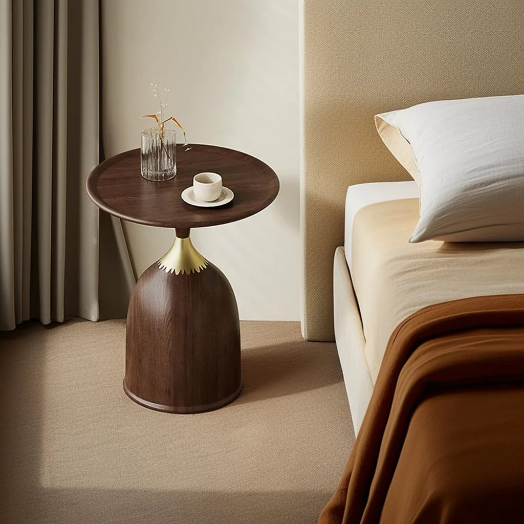 Wine Barrel Shape Side Table